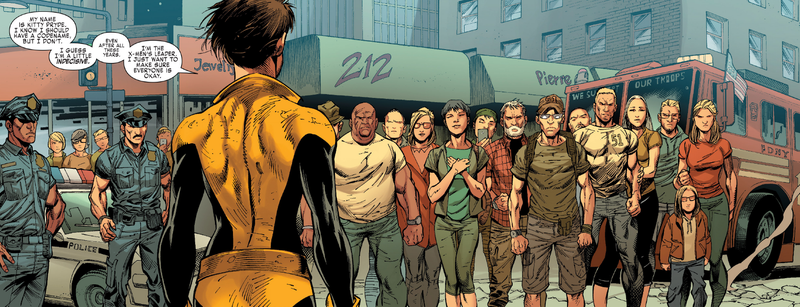 X-Men Gold #1 art by Ardian Syaf, Jay Leisten, and Frank Martin.